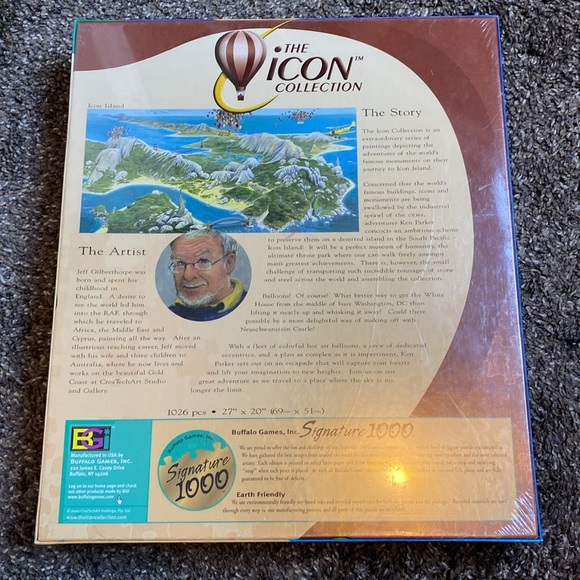 RARE Vintage Icon Collection Castle Neuschwanstein The Lift Off Puzzle SEALED - Picture 5 of 7